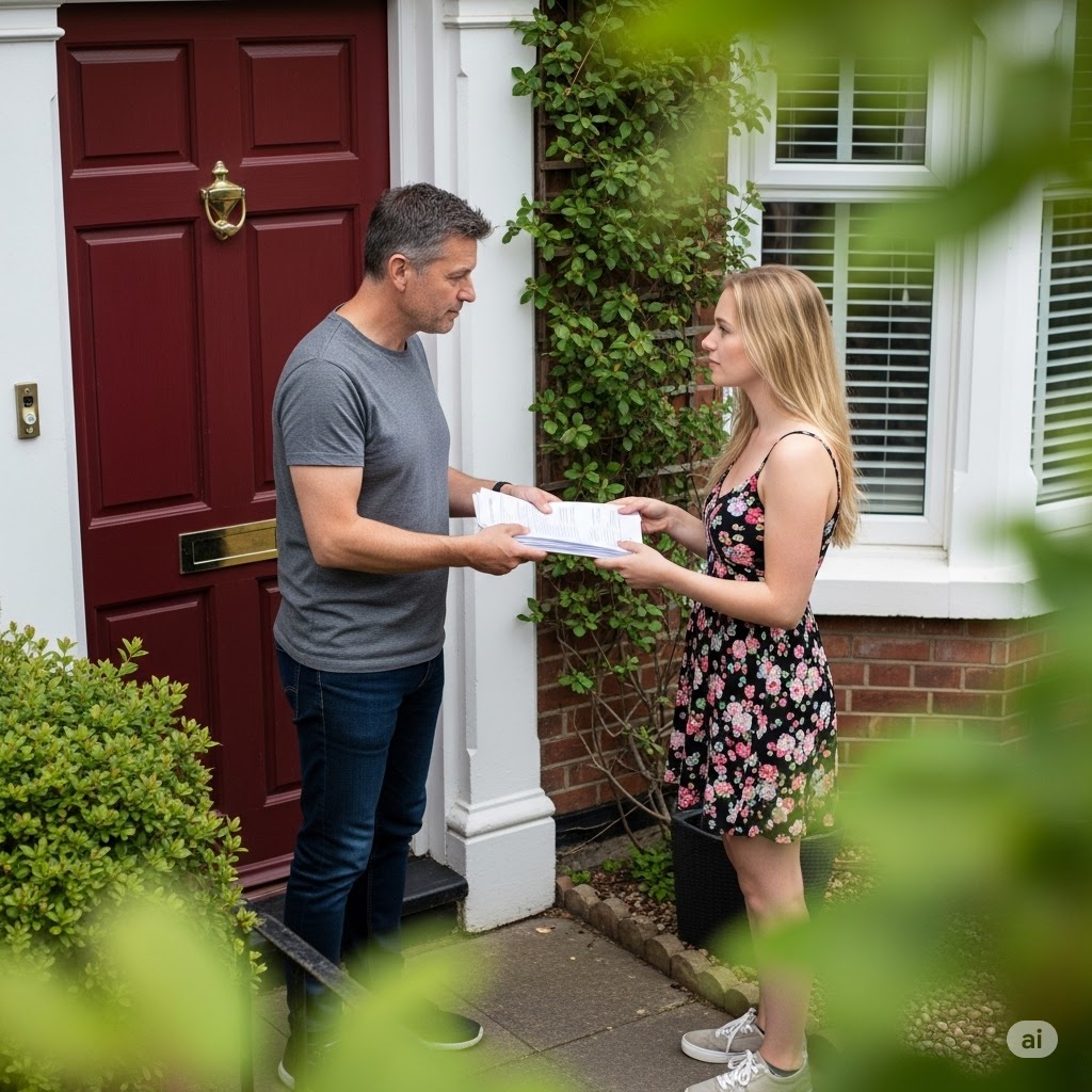 process server in st austell